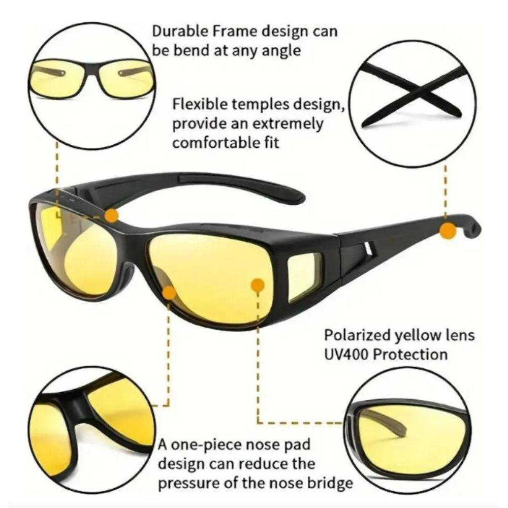 Gafas Para Conducción UV 400 ¡2x1!