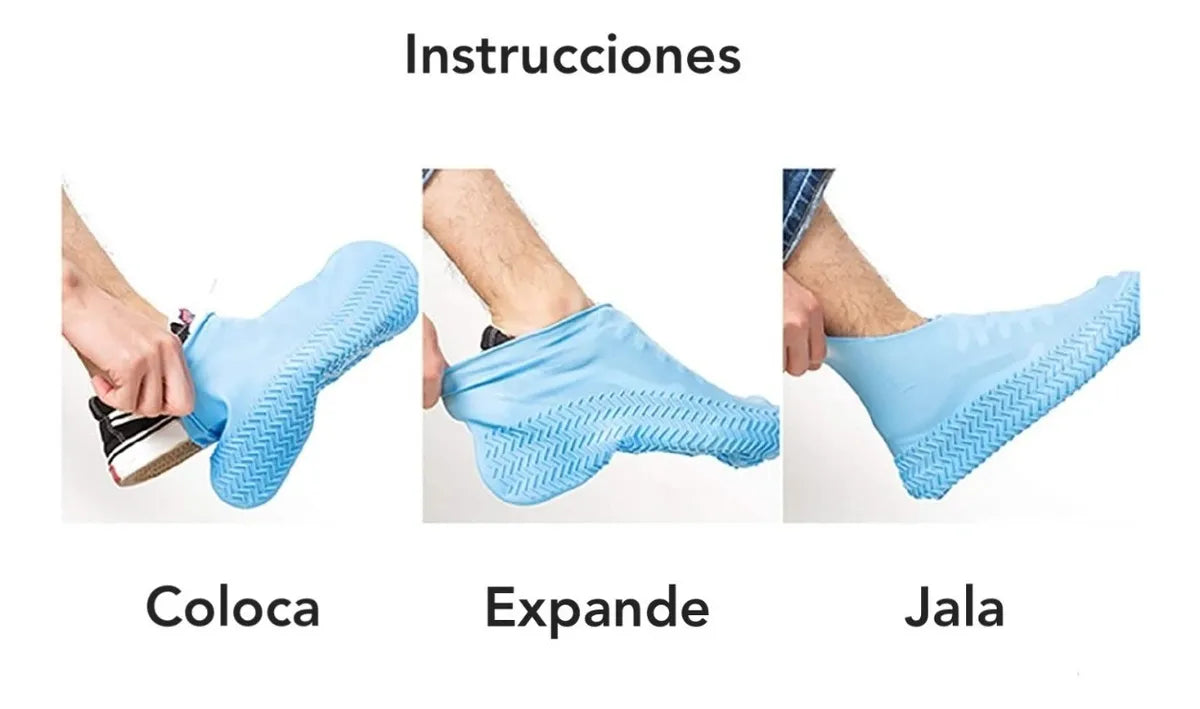 Fundas Impermeables Zapatos/Tenis Color Azar.